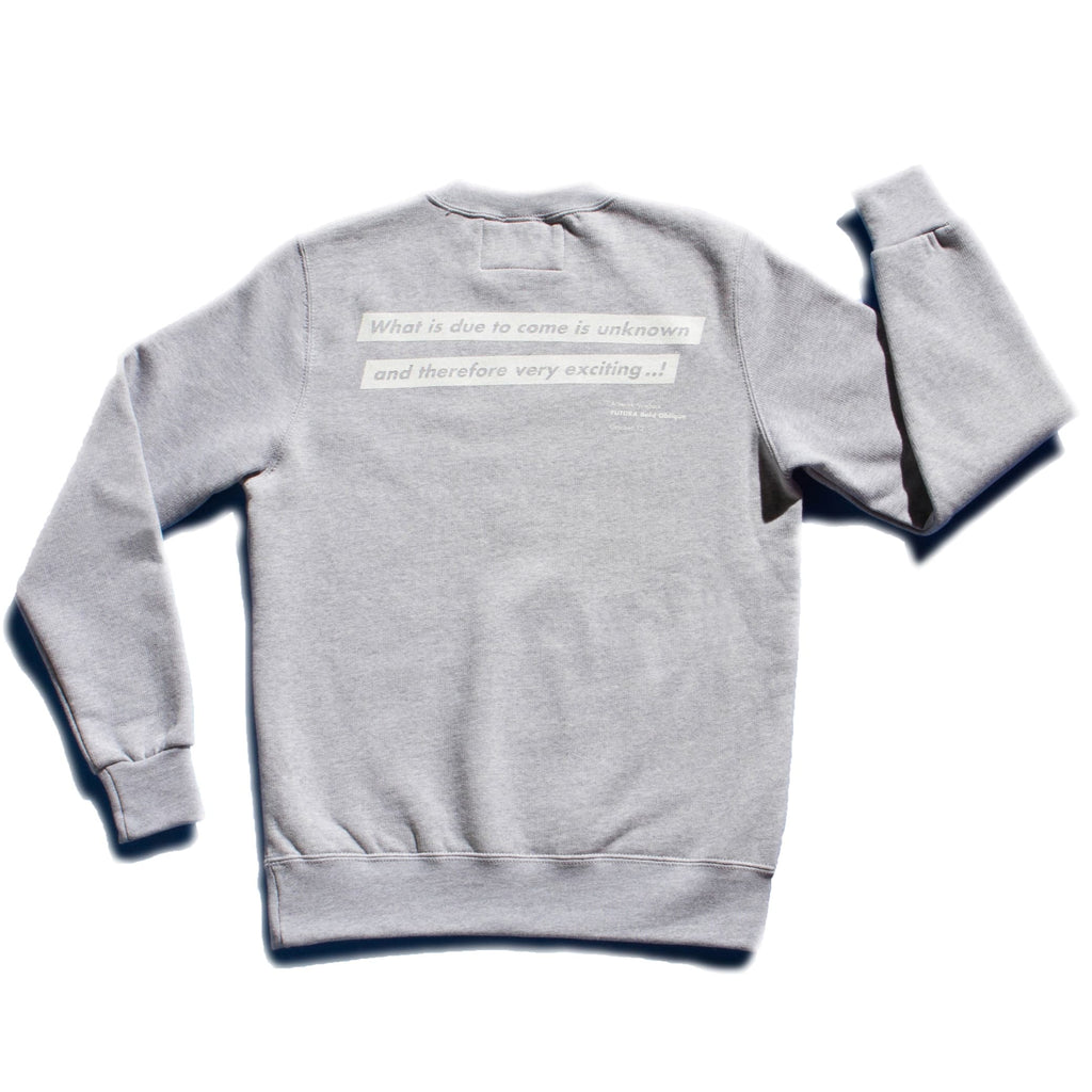 Demain, il fera jour. - Summer Grey Sweatshirt 'The Original' for Her