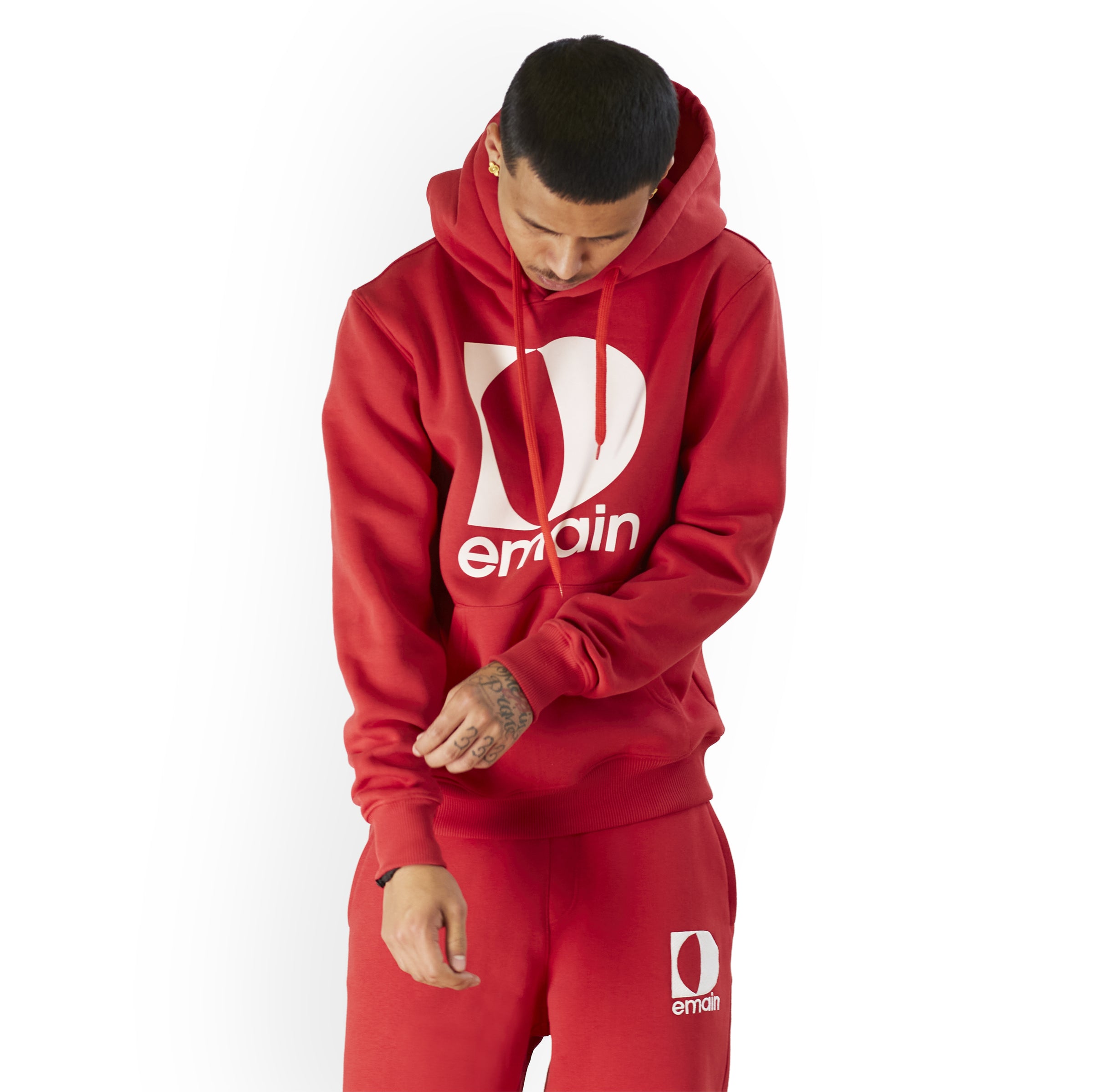 RED "ORI-D" Hoodie for him