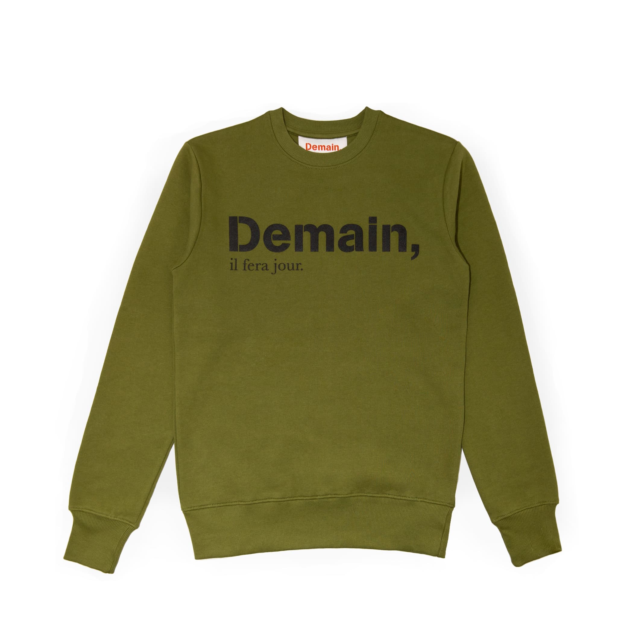 Demain, il fera jour. - Khaki Sweatshirt 'The Original' for Him